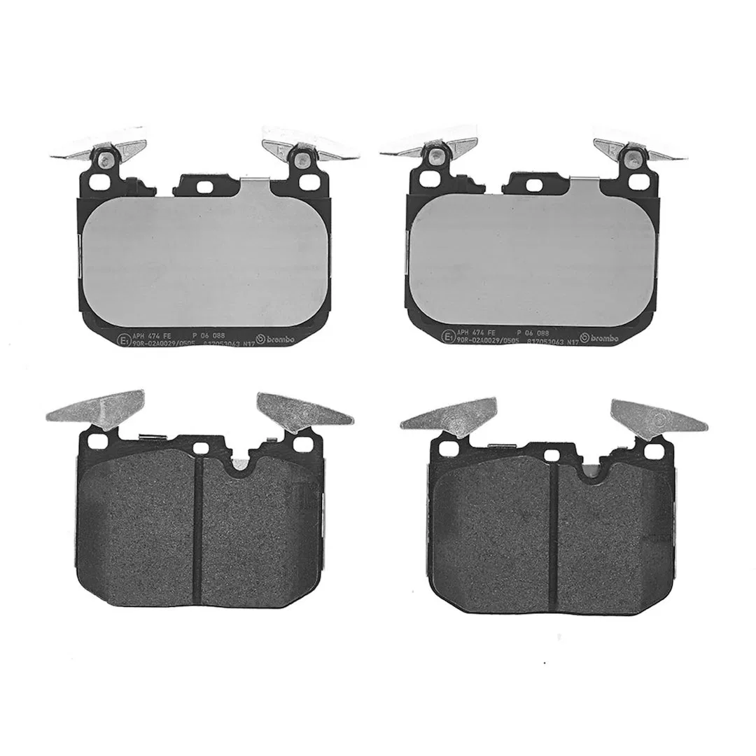 P06088 – BREMBO Brake Pad, FMSI Number D1609-8822 Low-Metallic Set Of 4